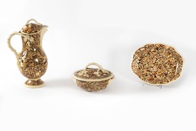 Set in Ceramica Atelier Bernard, Secolo XX