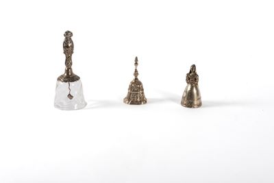 Lotto Composto da Tre Campanelli in Argento, Londra, Inghilterra Secoli XIX - XX
