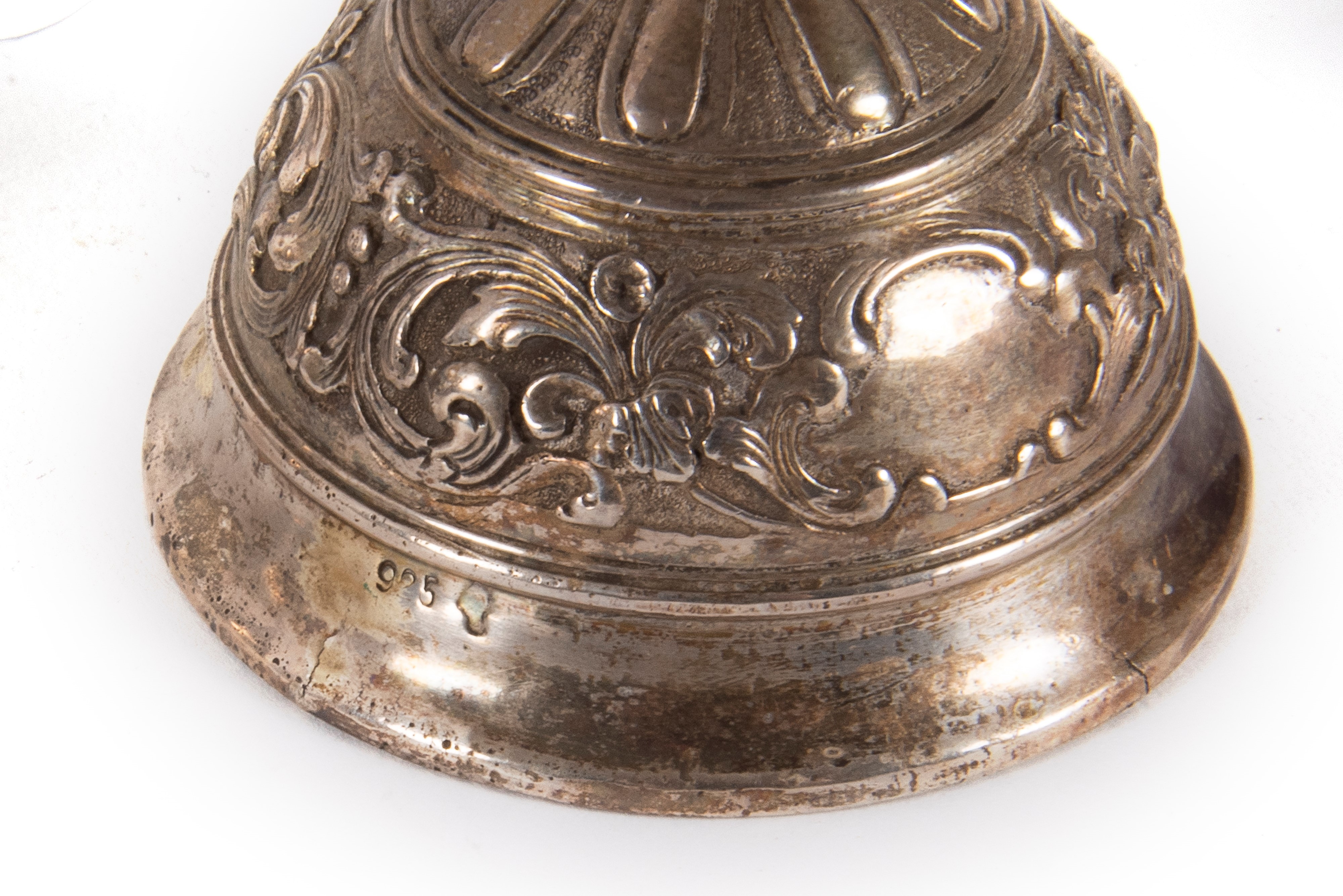 Lotto Composto da Sette Campanelli in Argento Sterling, Fine Secolo XIX - Inizi Secolo XX