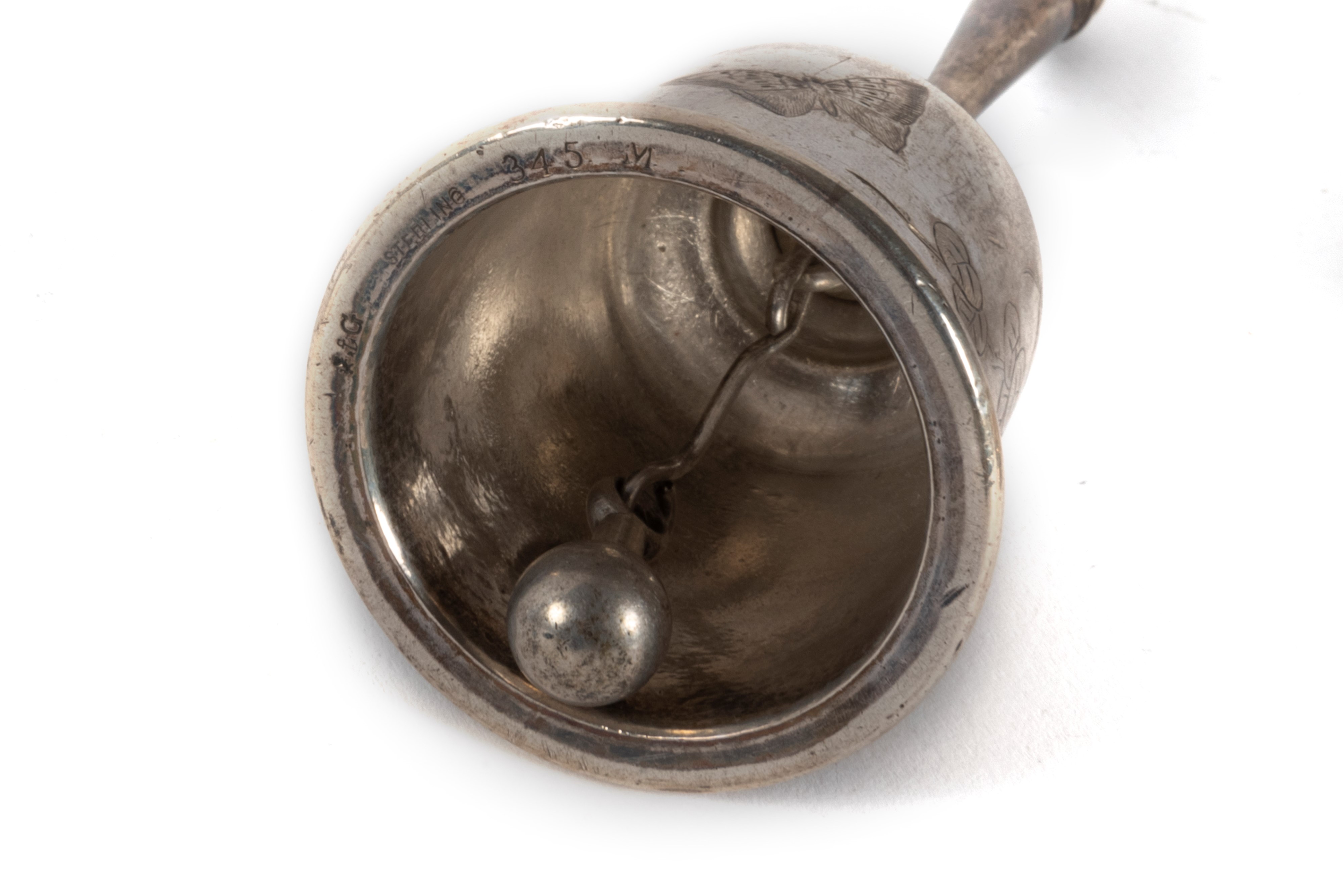 Lotto Composto da Sette Campanelli in Argento Sterling, Fine Secolo XIX - Inizi Secolo XX