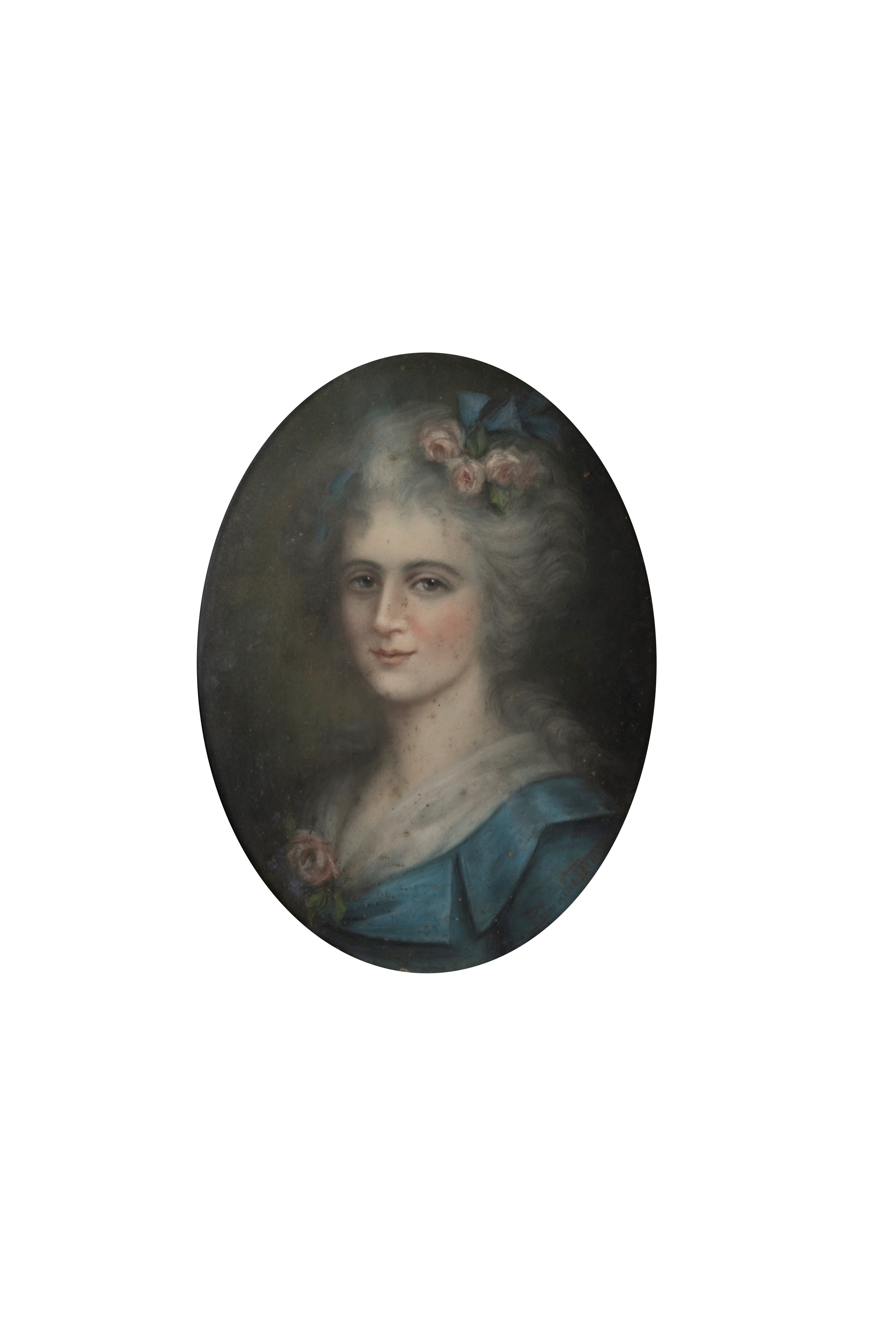Scuola Veneta, Secolo XVIII - Ritratto di Gentildonna; e Ritratto di Giovinetto