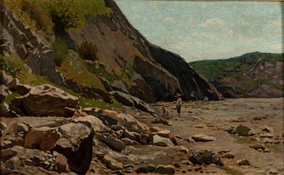 Riomaggiore, olio su tavola