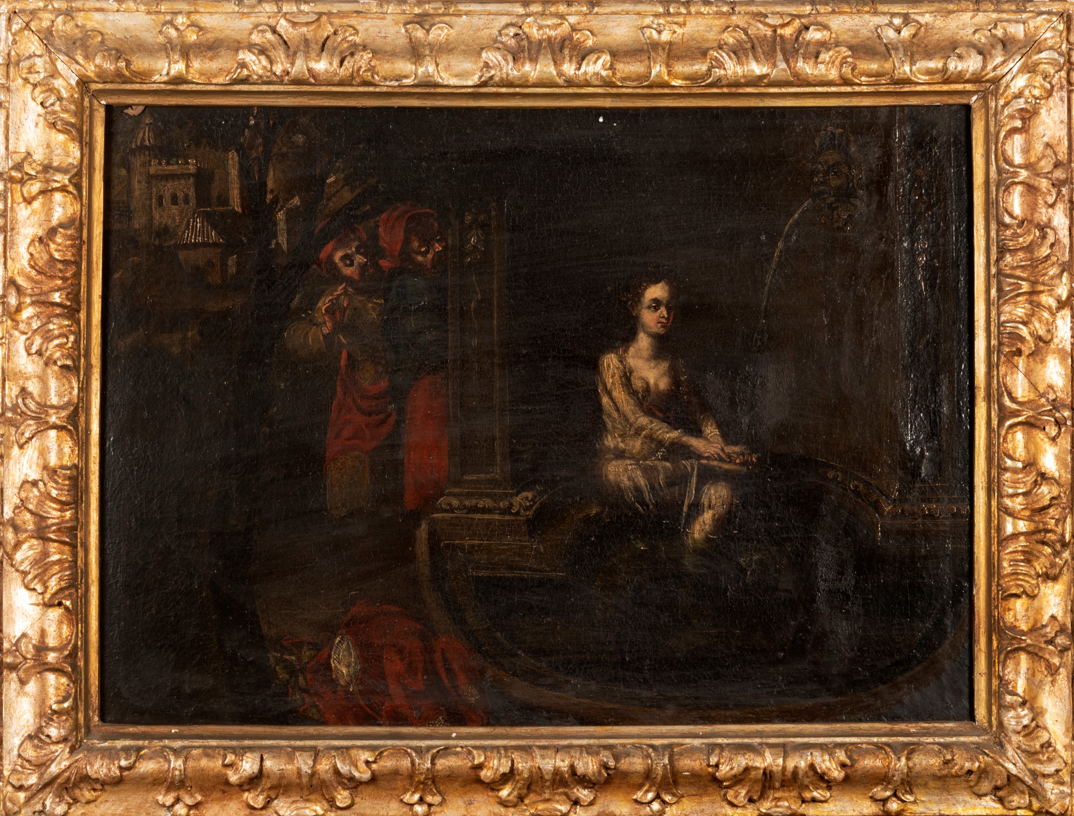Scuola Fiamminga, Secolo XVII - Susanna e i Vecchioni