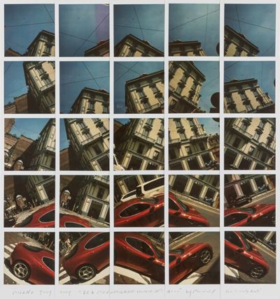 Milano, Studio n. 4 - 25 Polaroid montate a mosaico