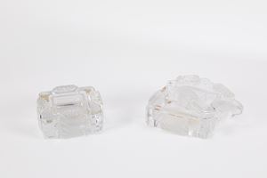 Coppia di posacenere, serie Corfù