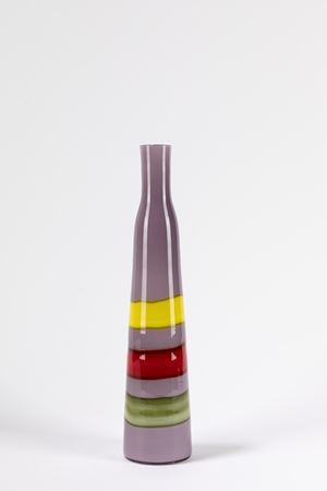  - Glass vase, 20th century