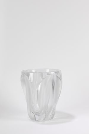 Lalique - Glass vase, Ingrid series