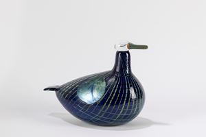 Papera in vetro multicolore, Oiva Toikka