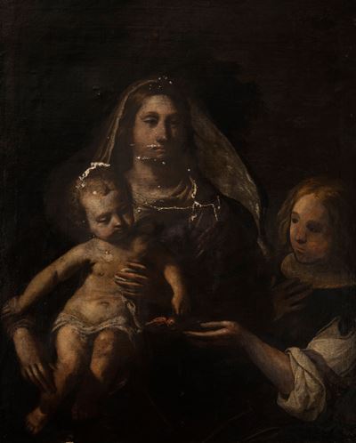 Madonna con Bambino e un Angelo