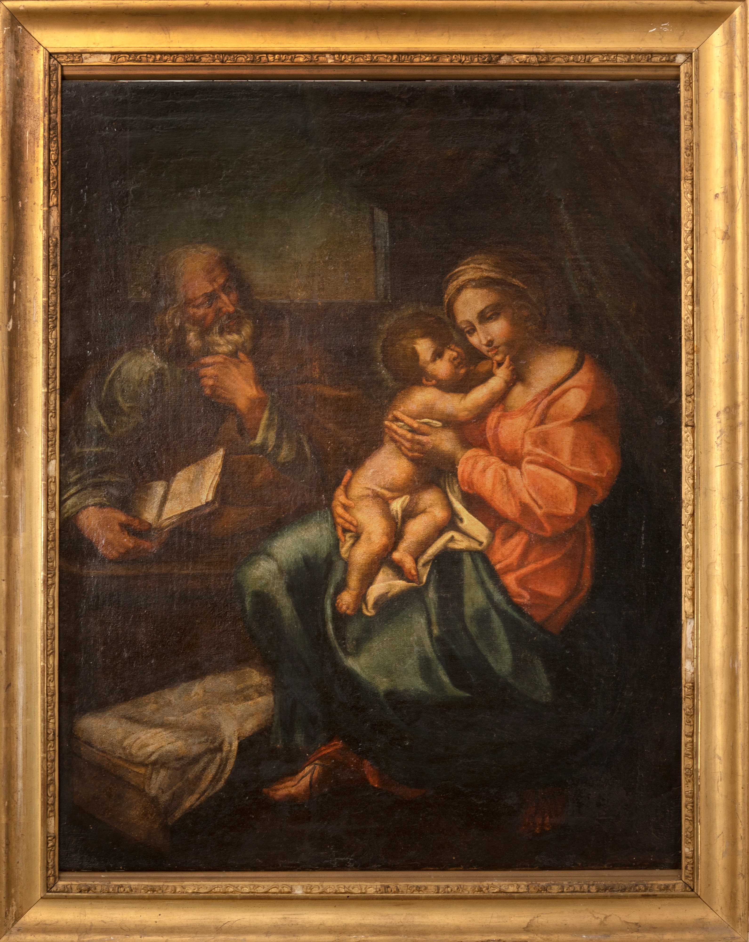 Scuola Italiana, Secolo XVII - Sacra Famiglia
