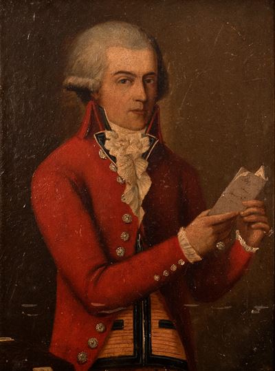 Ritratto di Gentiluomo con Lettera in Mano