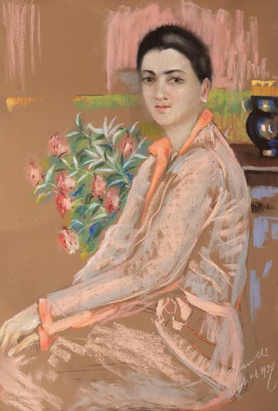 Ritratto di Signora in un Interno