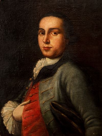 Ritratto di Gentiluomo in Marsina Azzurra