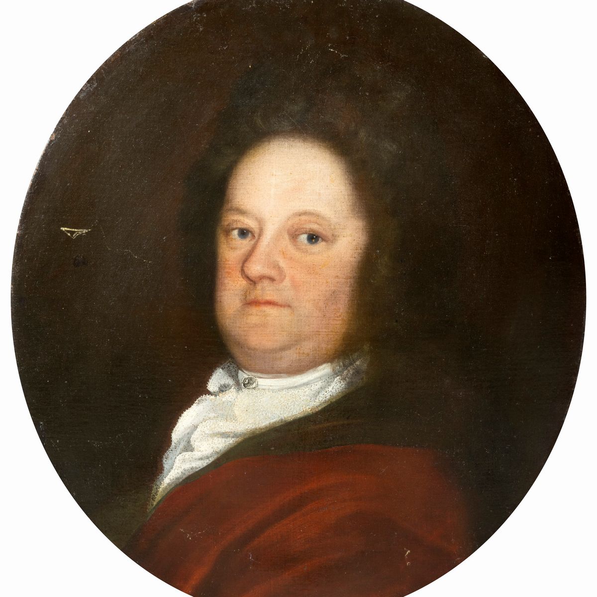 Scuola Austriaca, Secolo XVIII - Ritratto di Nobildonna; e Ritratto di Nobiluomo