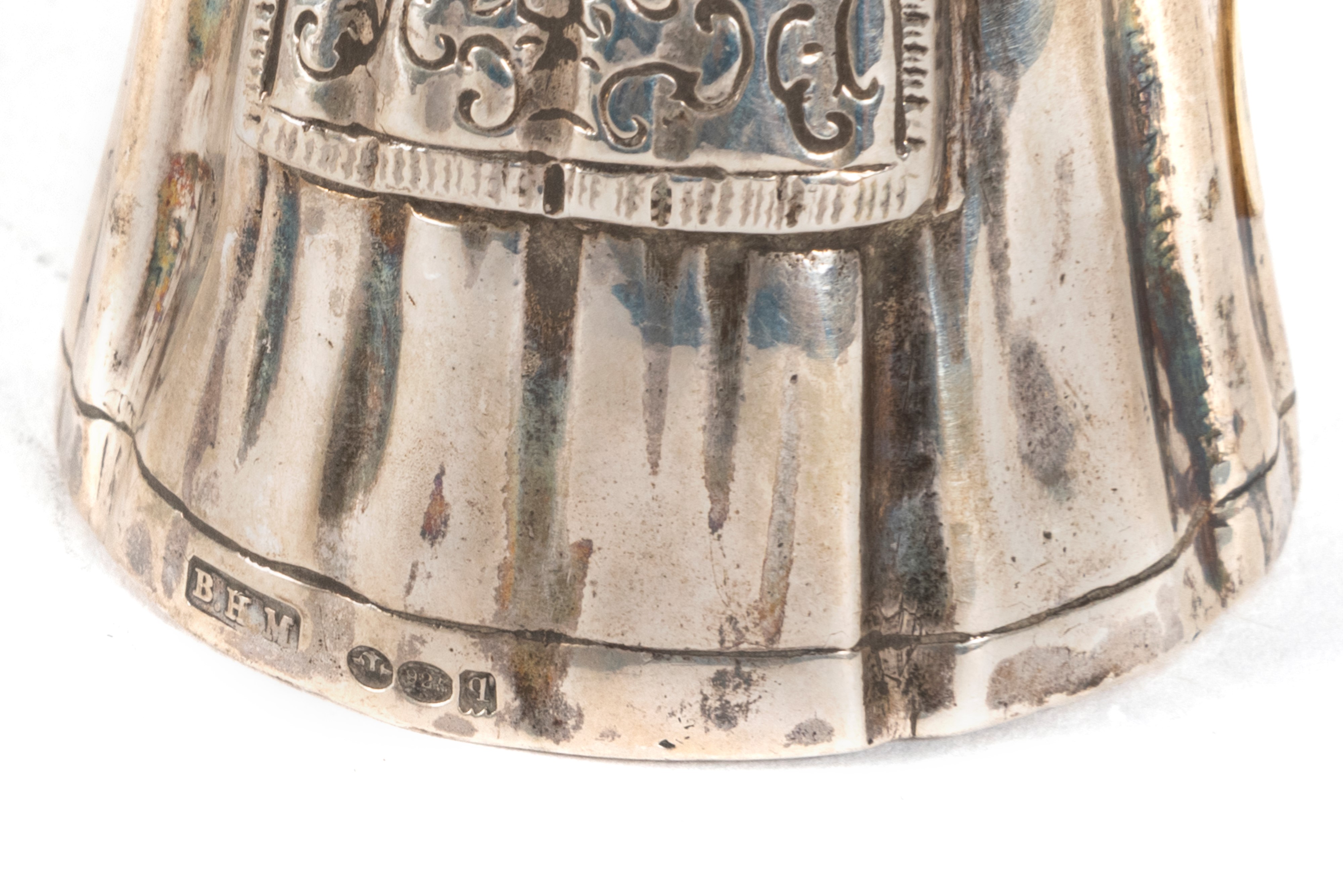Lotto Composto da Cinque Campanelli in Argento, Secoli XIX-XX