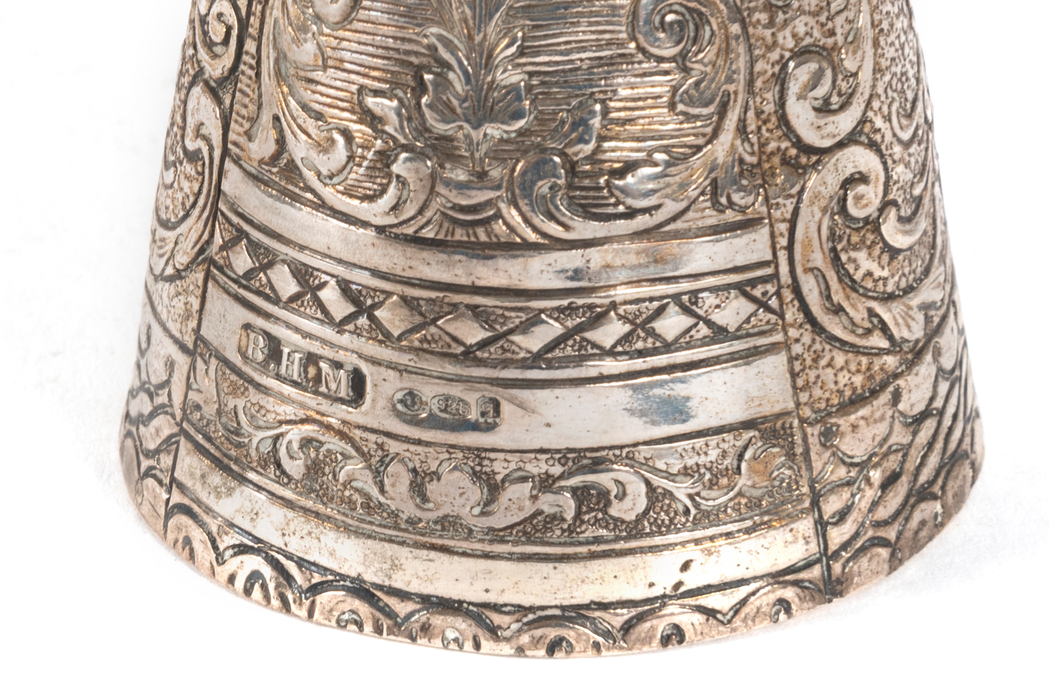 Lotto Composto da Cinque Campanelli in Argento, Secoli XIX-XX