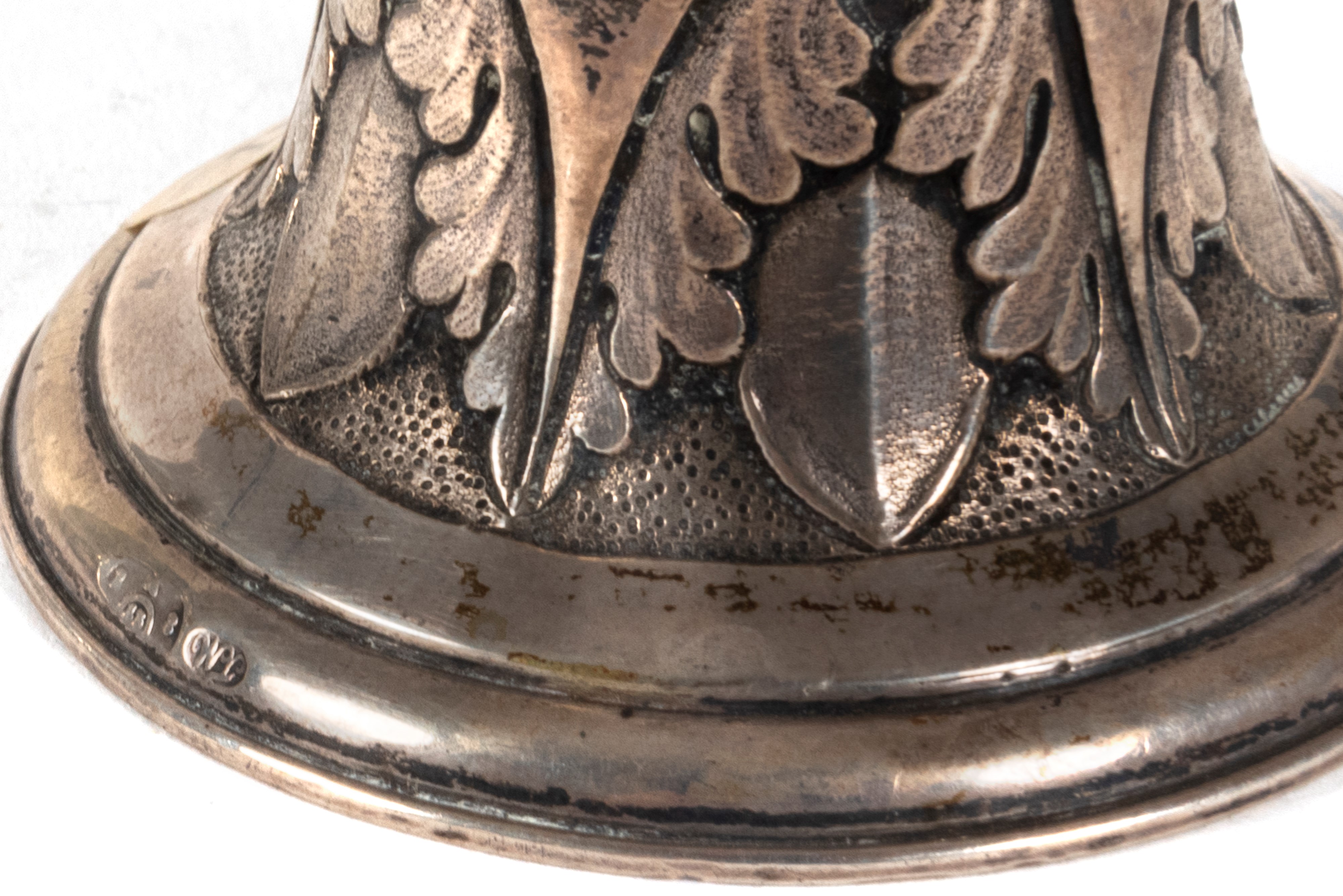 Lotto Composto da Cinque Campanelli in Argento, Secoli XIX-XX
