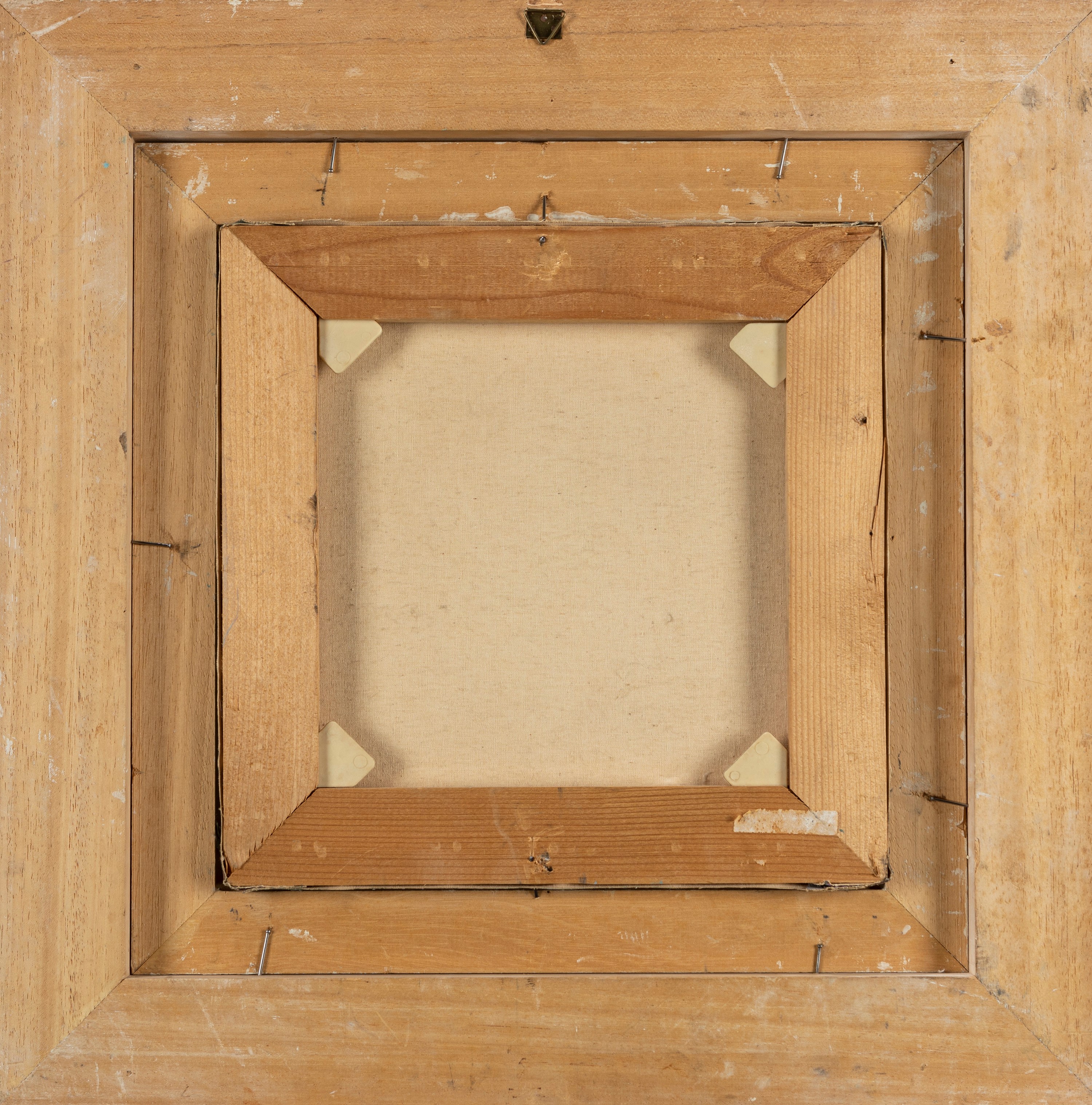 Sergio Saccomandi - Profilo, olio su tela, 30 x 30 cm, 1986