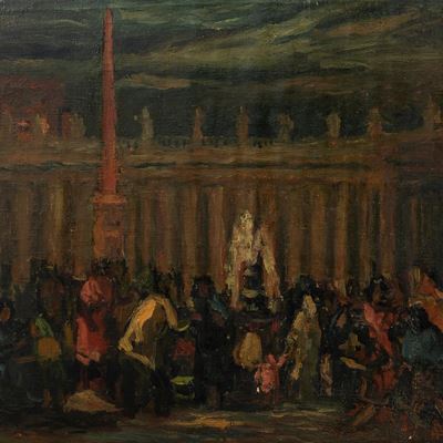 Roma, Folla a Piazza San Pietro