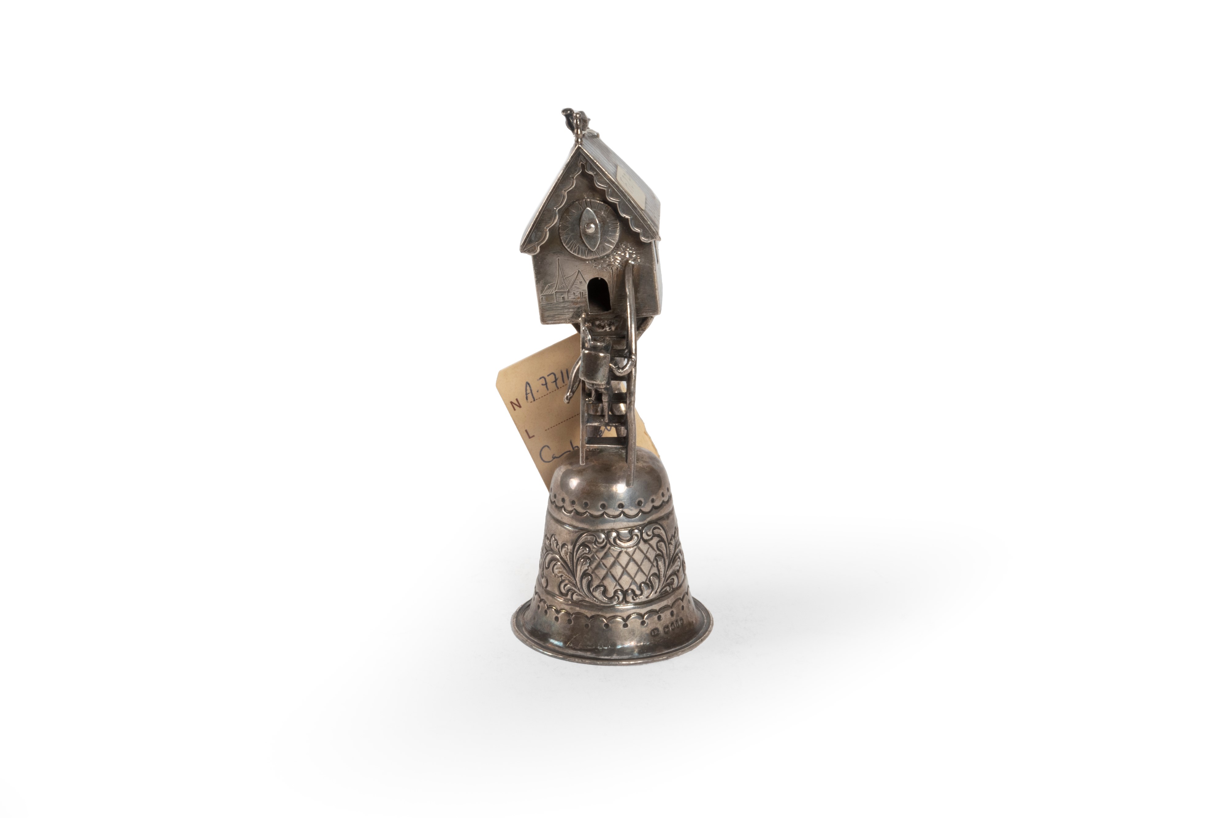 Campanello in Argento, Secolo XIX (coppa del Mulino a Vento)