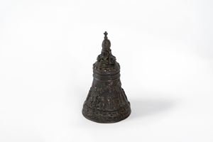 Campanello in bronzo, secolo XIX