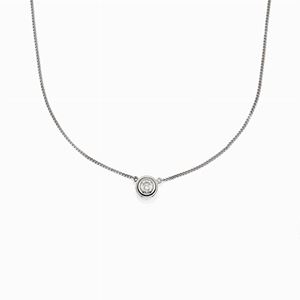 Collana con diamante