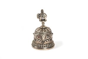 Bell in 925 silver, 19th - 20th centuries