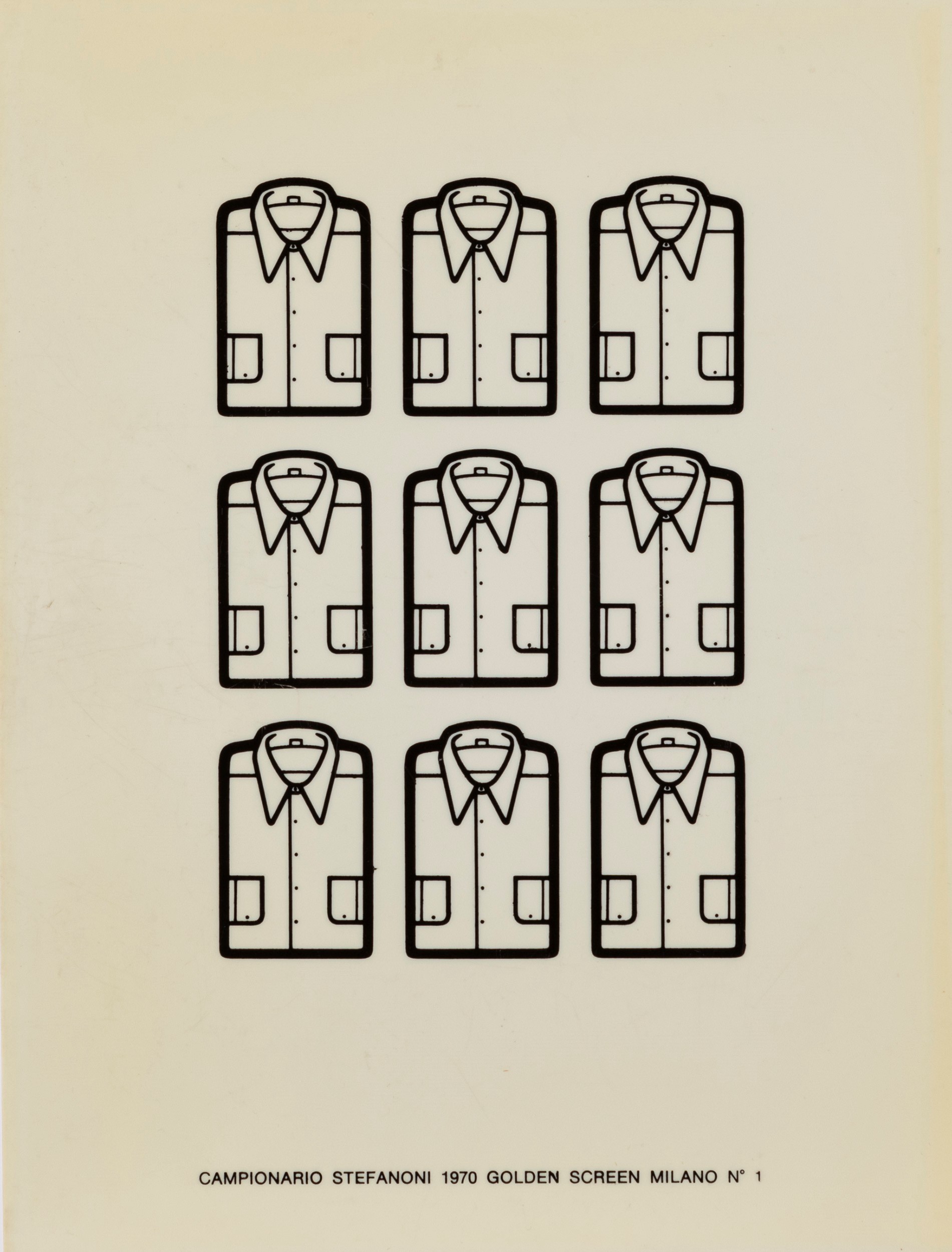 Tino Stefanoni - Campionario – 10 tavole serigrafate in plexiglas