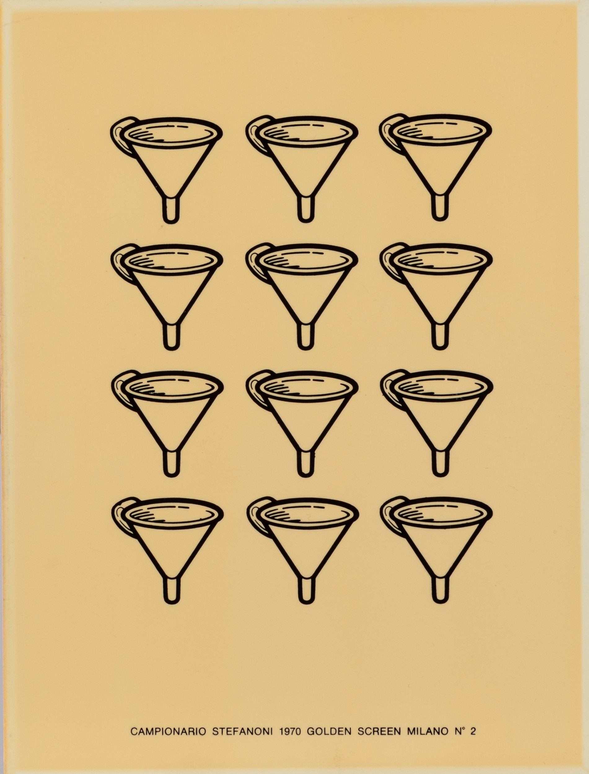 Tino Stefanoni - Campionario – 10 tavole serigrafate in plexiglas