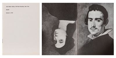 Mangione, Catalogo-libro d'Artista per la mostra a John Weber Gallery (New York, gennaio 1973)