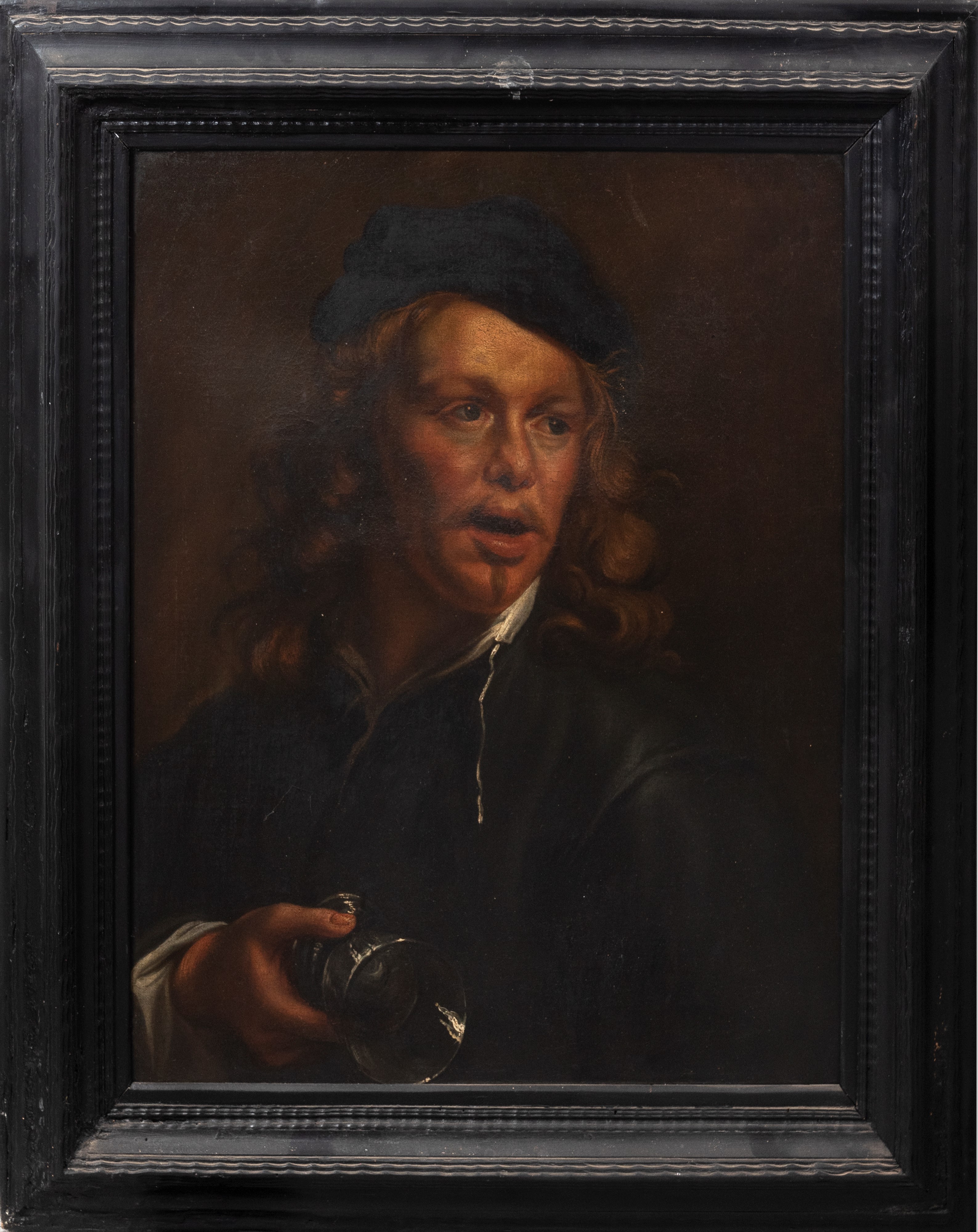 Imitatore di Rembrandt - Giovane Uomo con Cappello