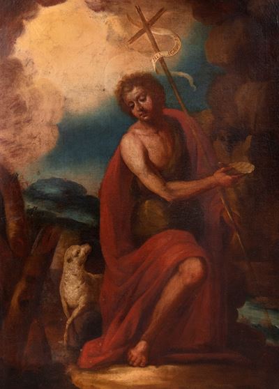 San Giovanni Battista in un Paesaggio