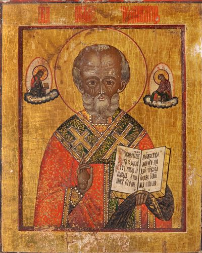Icona con San Nicola Taumaturgo