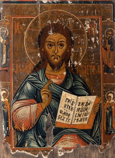 Icona Raffigurante il Salvator Mundi