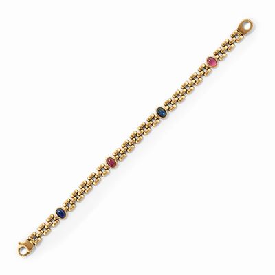 Bracciale con Zaffiri e Rubini