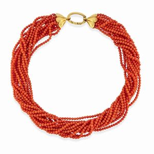  - Collana in corallo