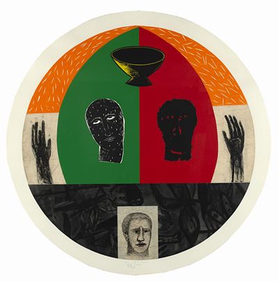 I Cinque continenti: Africa, acquaforte, puntasecca, aquatinta, xilografia, carborundum, serigraf...