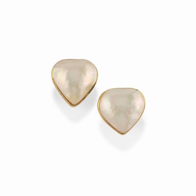 Orecchini con Perle Mabé Artificiali