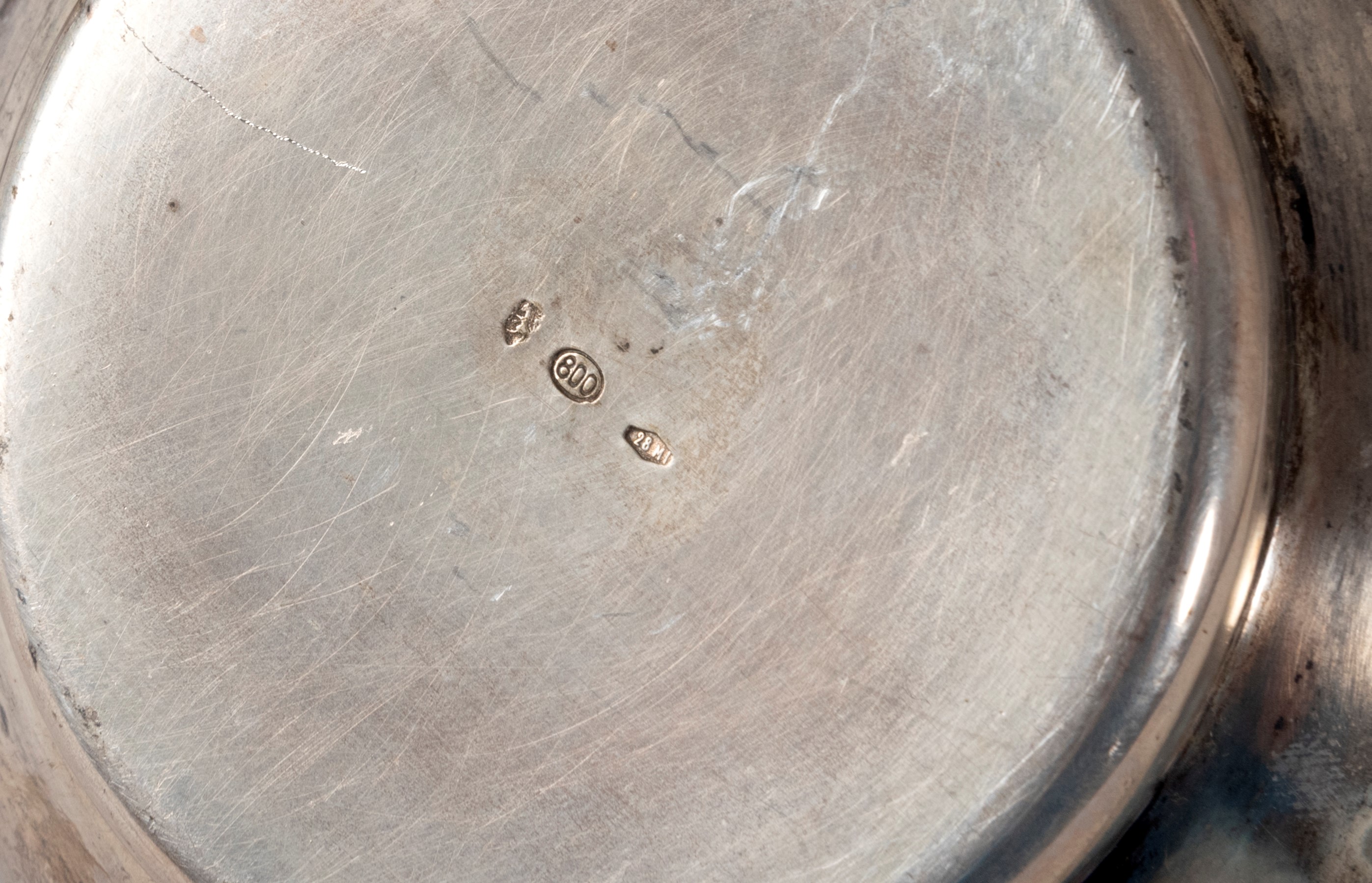 Lotto Composto da un Bacile e un Porta Ghiaccio in Argento, Secolo XX