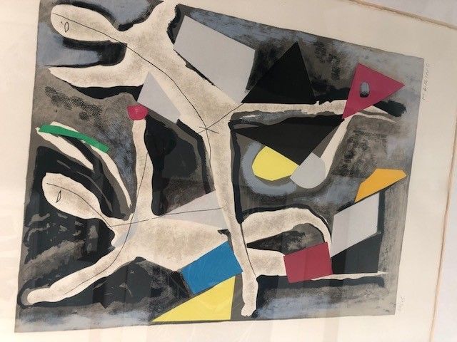 Marino Marini - Bunter Reiter I, litografia a colori