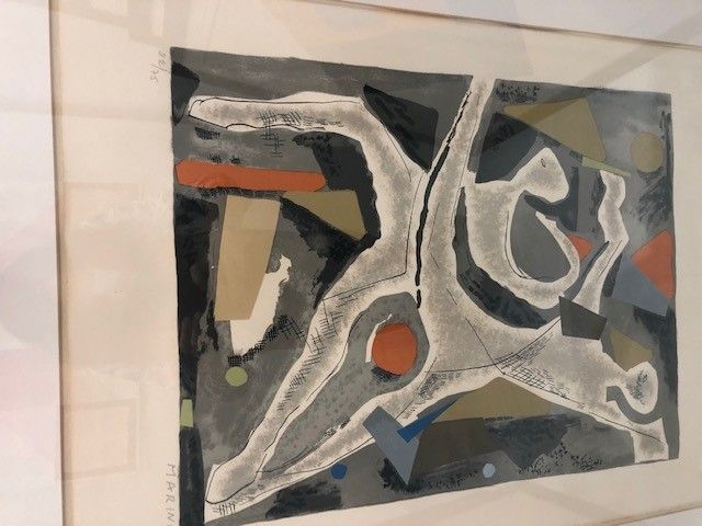 Marino Marini - Bunter Reiter I, litografia a colori