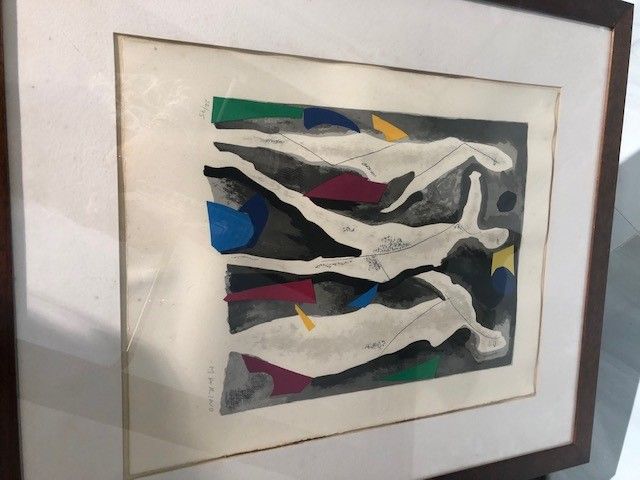 Marino Marini - Bunter Reiter I, litografia a colori