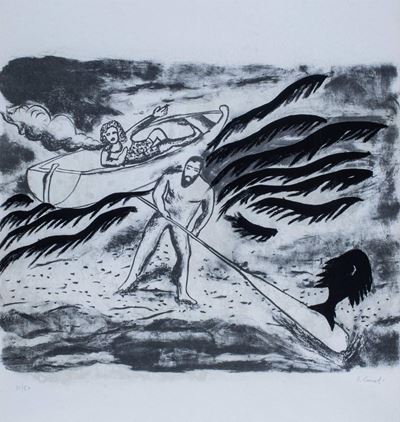 Immagine feroce - Cartella contenente 5 litografie, ess. 32/50