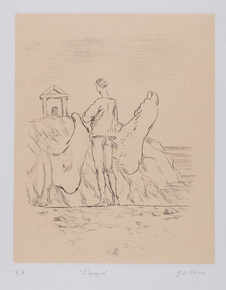 Giorgio De Chirico - Dieci fogli di grafica (1971-1973)