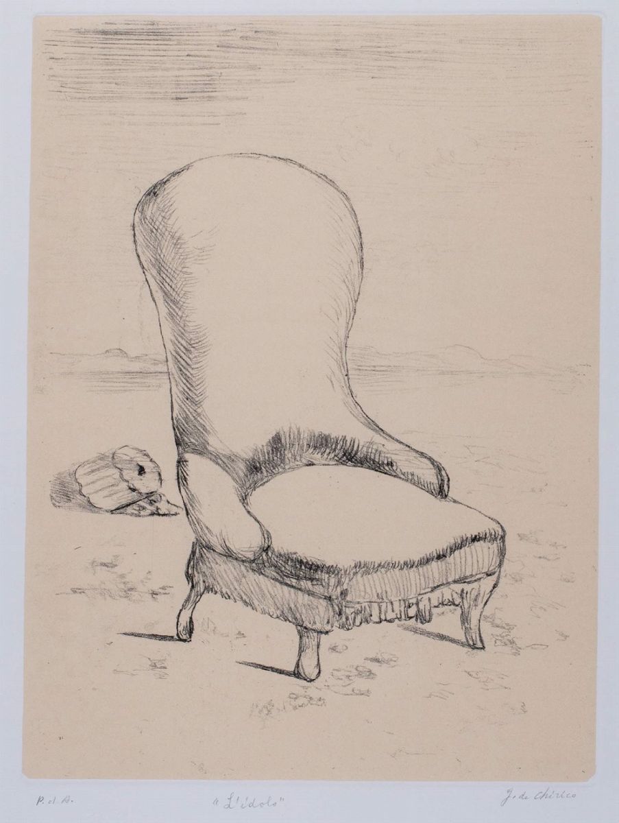 Giorgio De Chirico - Dieci fogli di grafica (1971-1973)