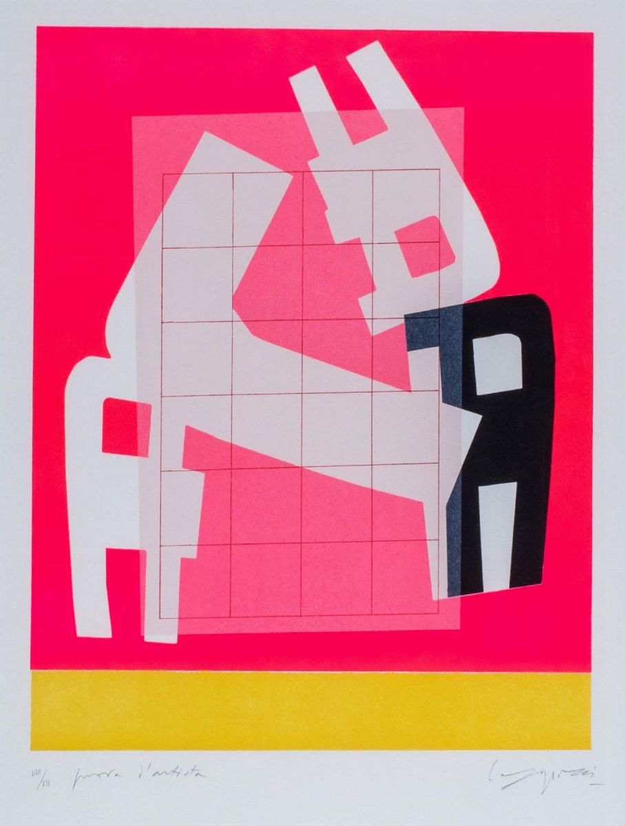 Giuseppe Capogrossi - Sei litografie a colori