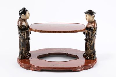 Tavolino Sino-vietnamita in Legno Laccato del Secolo XIX