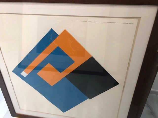 Bruno Munari - Negativo-positivo (tre fogli), 3 serigrafie a colori