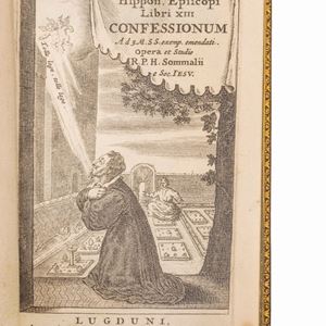Agostino Aurelio, santo - Episcopi libri XIII Confessionum ad 3 M.SS. exemp. emendati