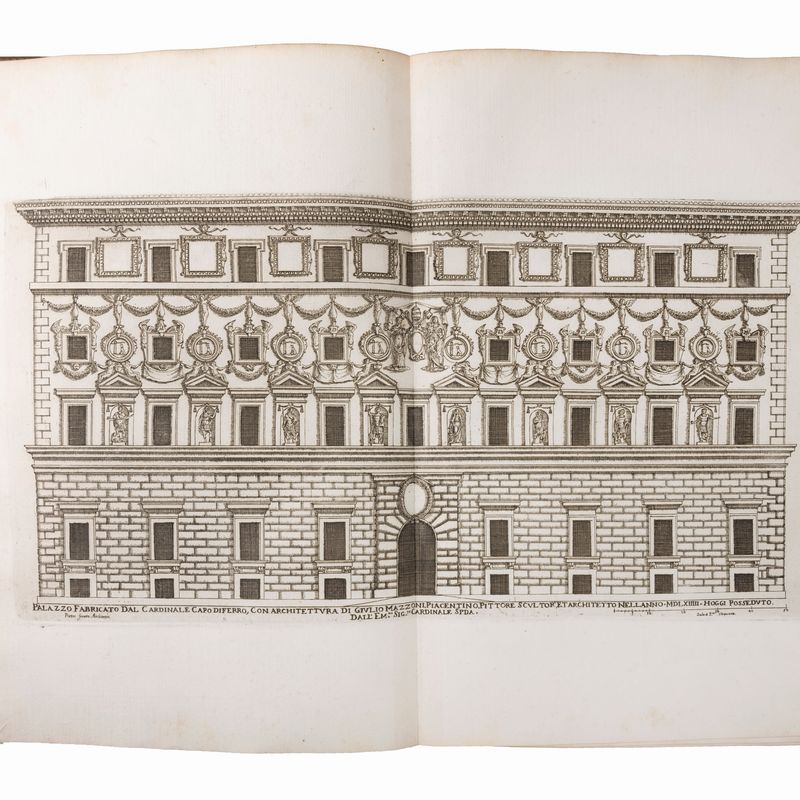 Pietro Ferrerio - Palazzi di Roma: Disegni degli architetti più celebri, 1691